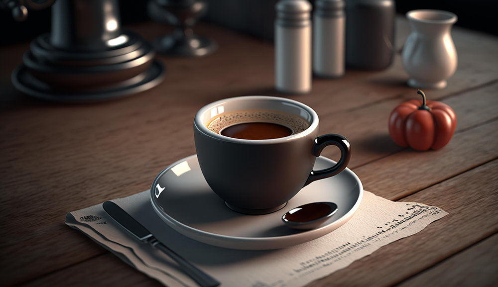 cup-of-espresso-coffee-on-a-kitchen-table