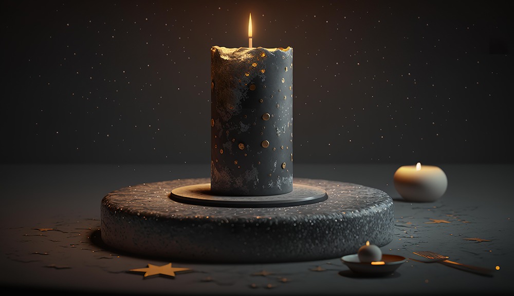 single-candle-on-simple-table