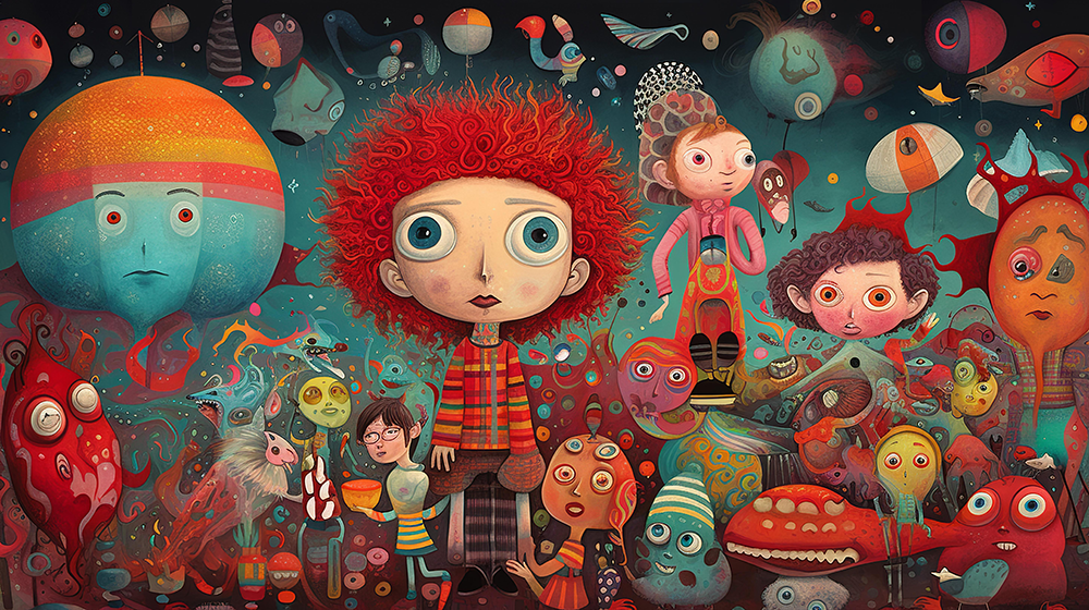contemporary-illustrated-personality-strange-little-people