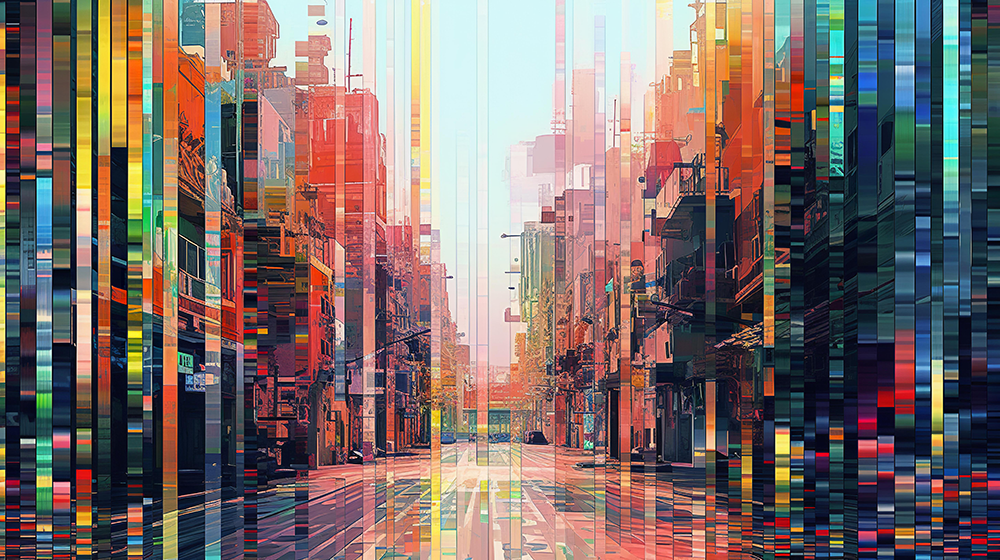 glitch-distorted-pixel-sort-lens-distortion-collage