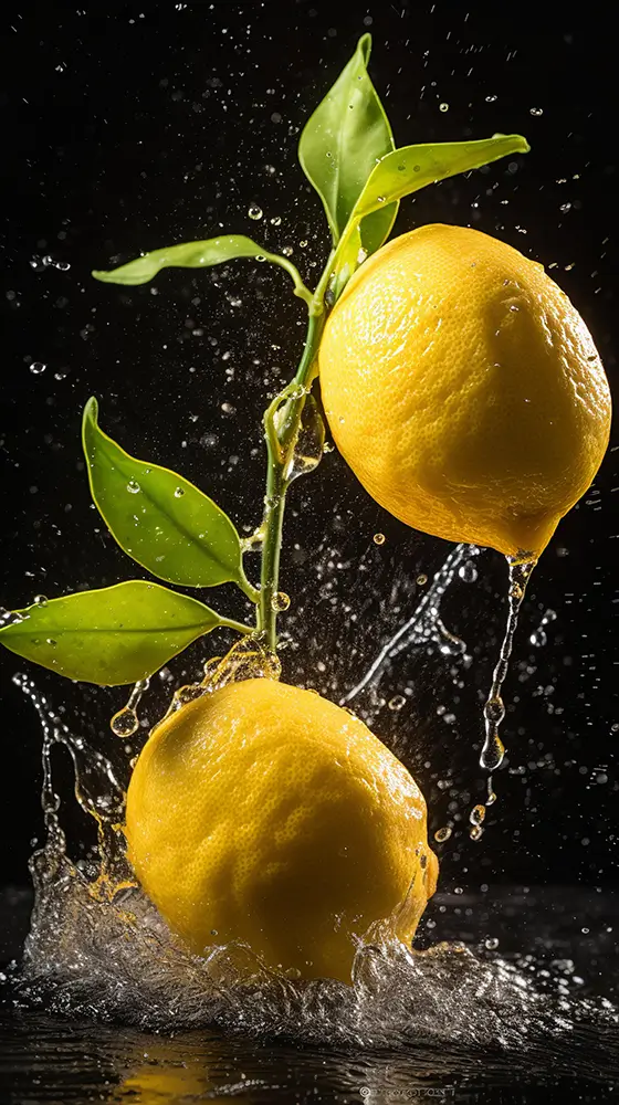 lemon-wet-dynamic-composition