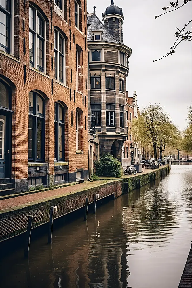 large-brown-brick-building-in-the-style-of-dutch-tradition