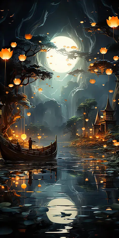 beautiful-moonlight-night-boat