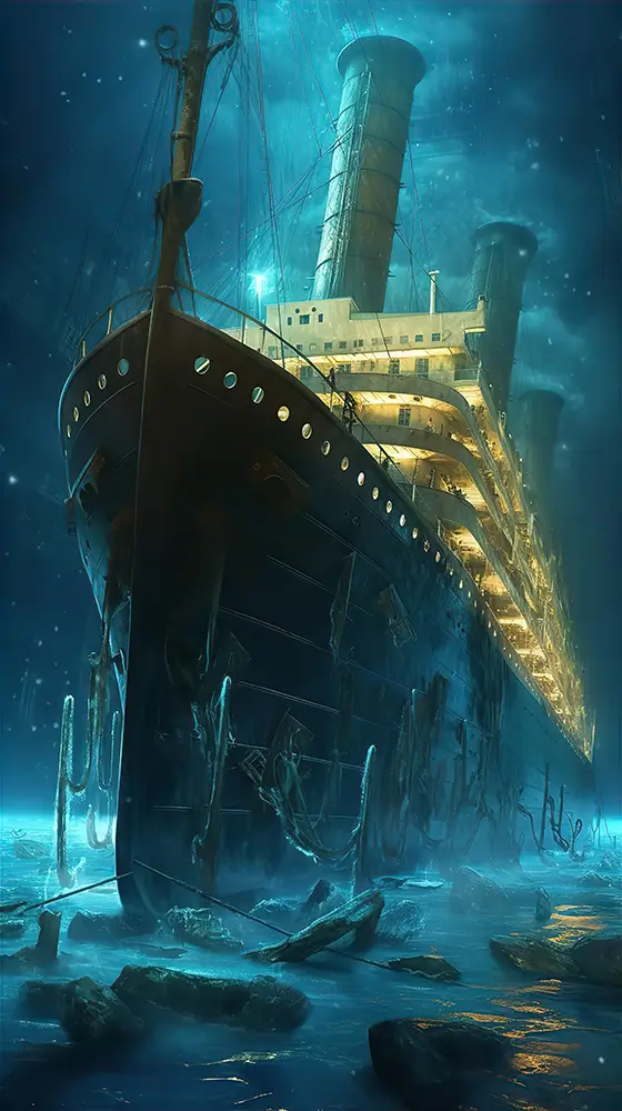 the-derelict-titanic-at-the-bottom-of-the-ocean