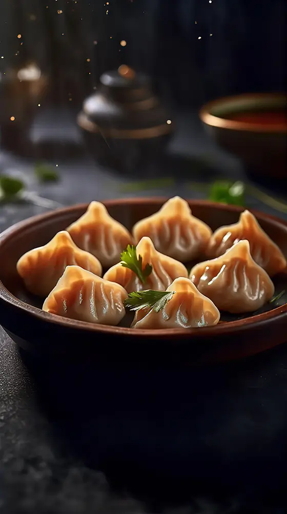 macroshot-food-photography-of-dumpling-super-premium