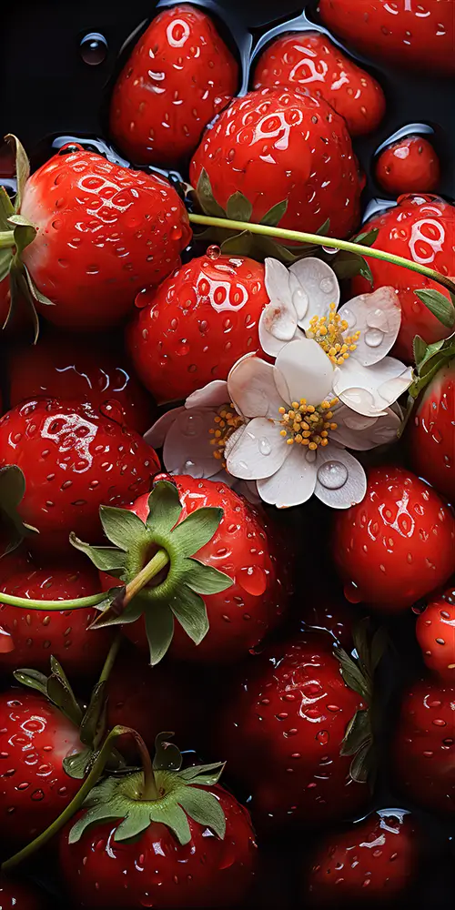 pattern-of-strawberries