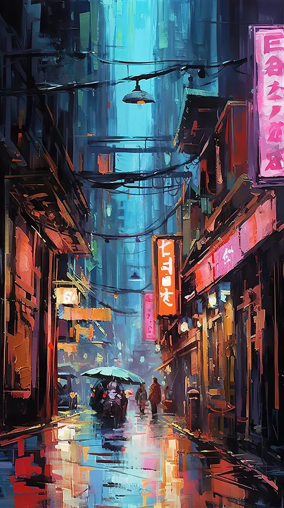 a-rainy-neon-cyberpunk-alley