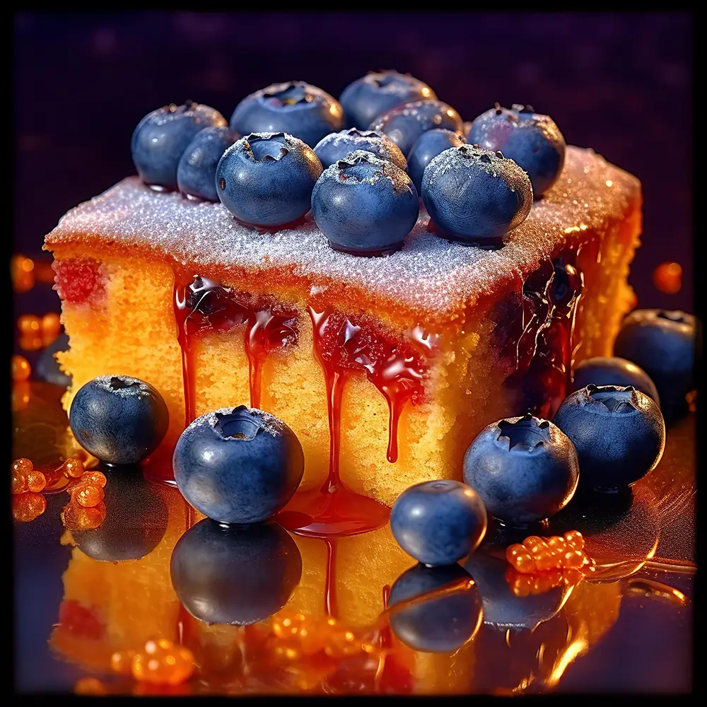 blueberry-cake
