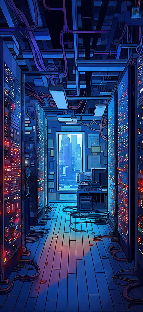 gadget-laden-it-server-room-with-rows-of-servers