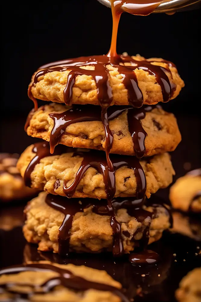 cookies-with-chocolate-drizzle-being-fed-to-them