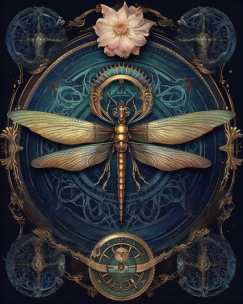 dragonfly-and-sacred-geometry-in-space