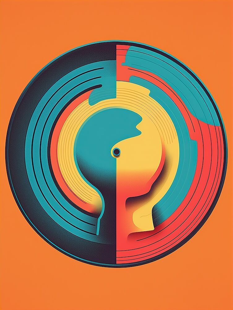 perceptive-poster-depicting-a-vinyl-record-inside-a-head