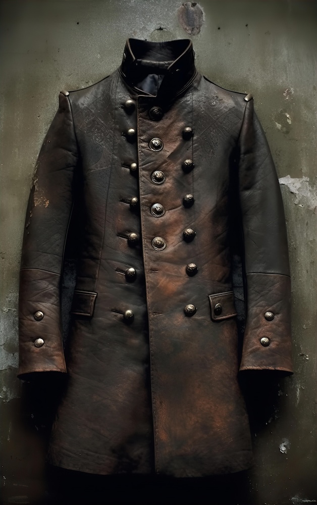 old-brown-coat-with-buttons-and-studs
