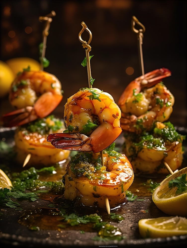 shrimp-skewered-in-citrus-and-herbs-for-dessert
