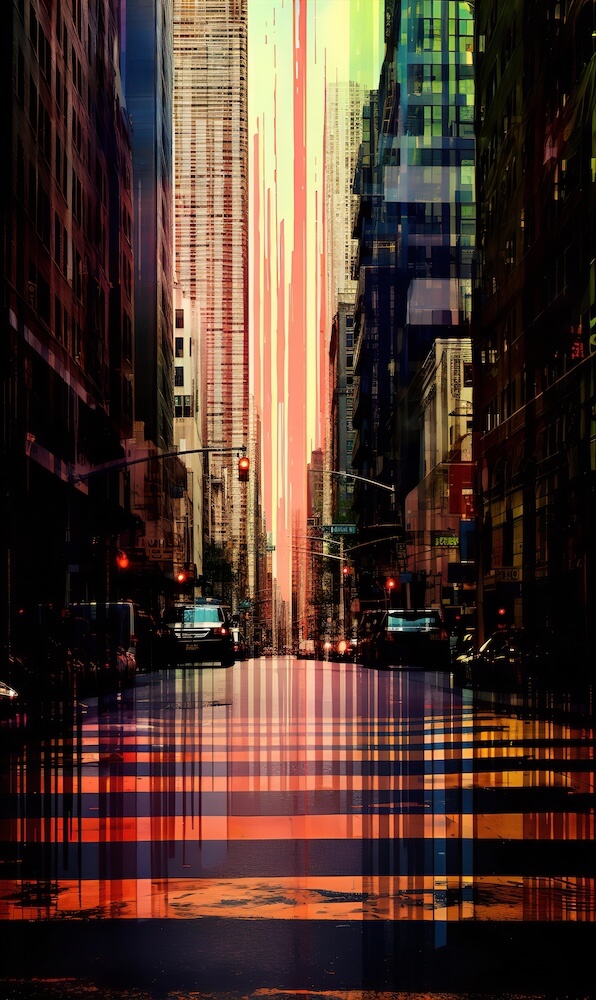 manhattan-city-inverse-futuristic-glitch-art