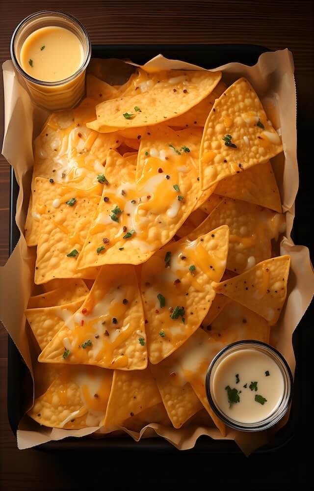 corn-chips-prepared-with-cheese-in-a-takeout-packaging