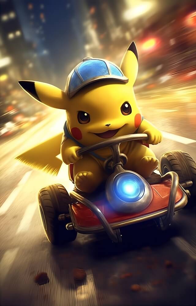 pikachu-who-drives-a-kart-in-the-game-mario-kart