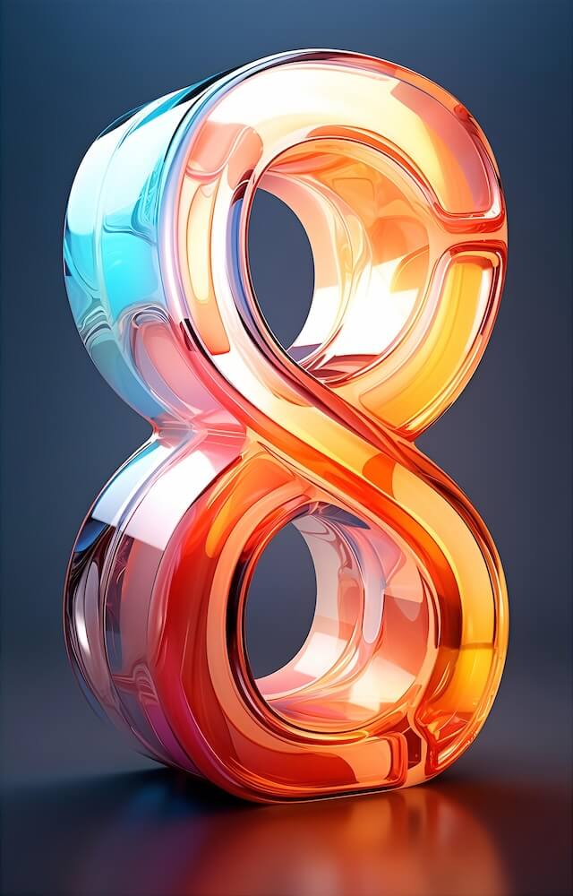 3d-modeling-of-the-number-8