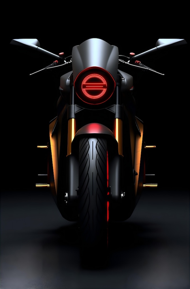 dark-silver-and-light-gold-motorcycle-with-a-red-stripe