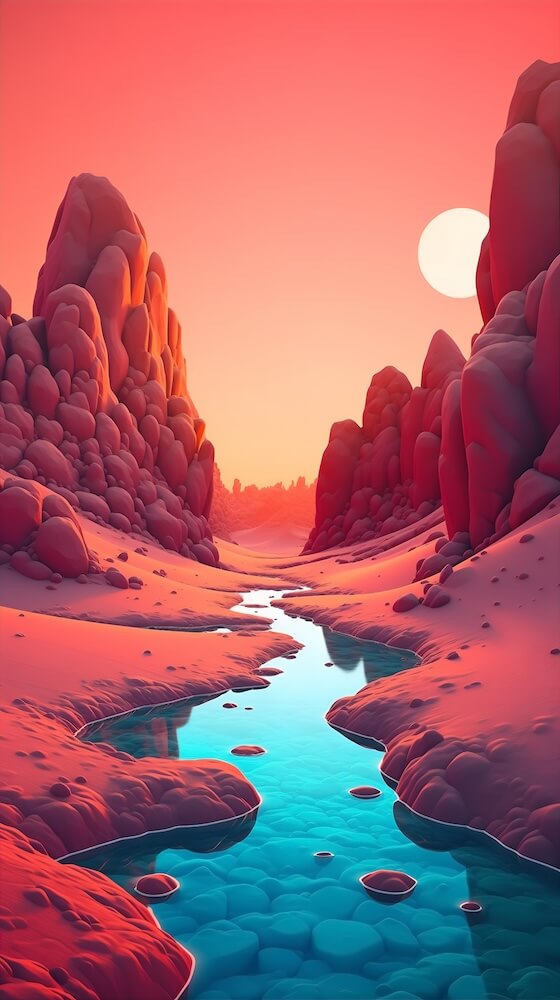 art-background-wallpaper-in-the-shape-of-a-desert