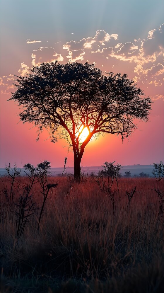 sunset-of-african-savannah