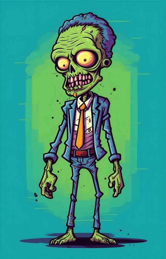 zombie-cartoon-character