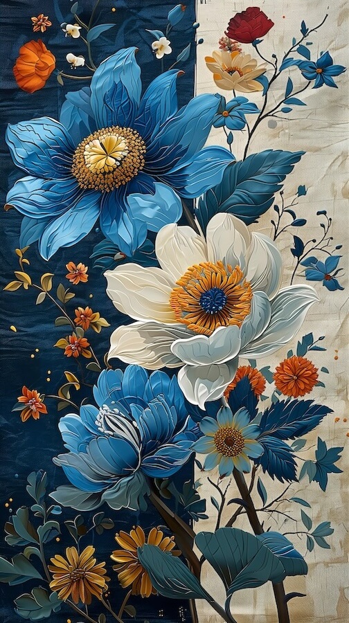blue-and-white-silk-cloth-fabric
