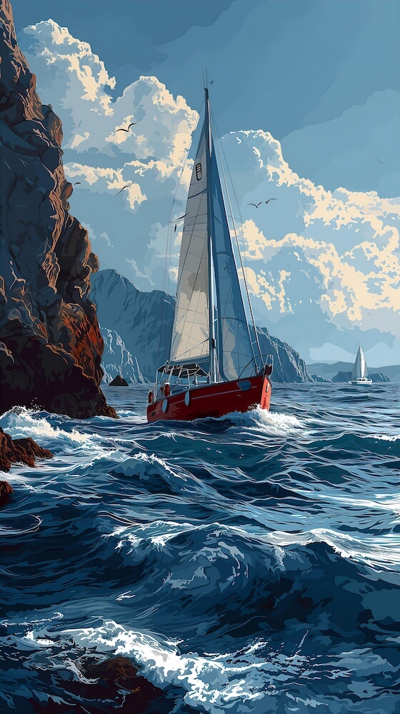 sailboat-boat-in-the-ocean