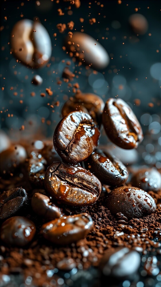 coffee-beans-flying-over-a-black-background
