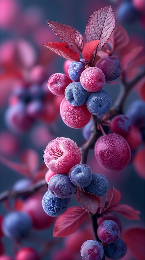 red-and-pink-plums-growing-from-the-tree