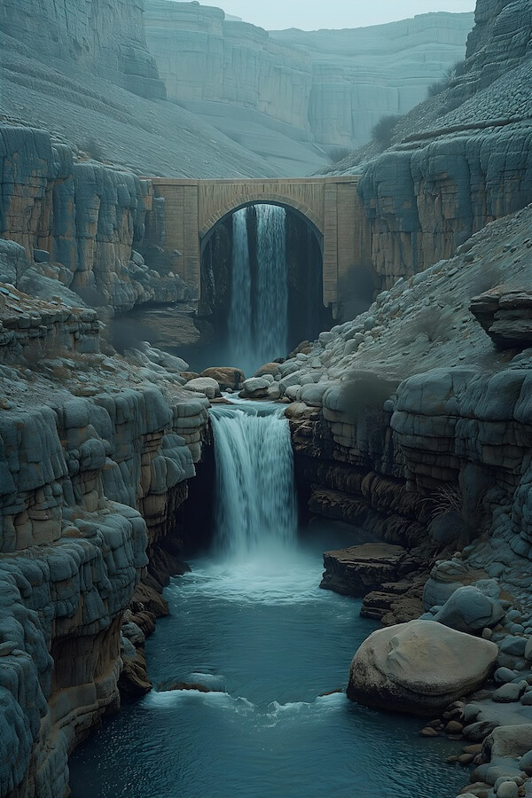 waterfall-falling-in-the-canyon