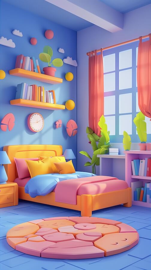 cartoon-kids-bedroom