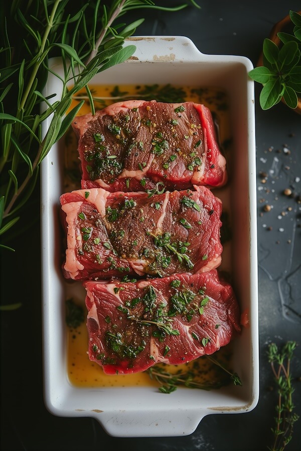 beef-roast-in-a-white-box-with-herbs-nearby