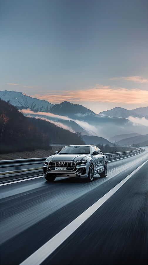 audi-q8-e-tron-driving-on-the-highway