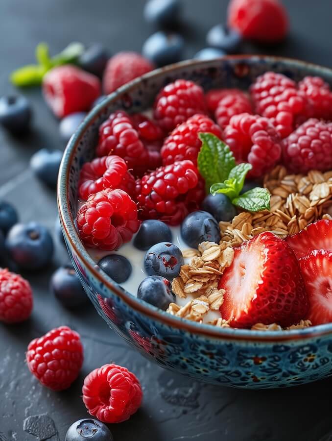 breakfast-bowl-with-fresh-berries