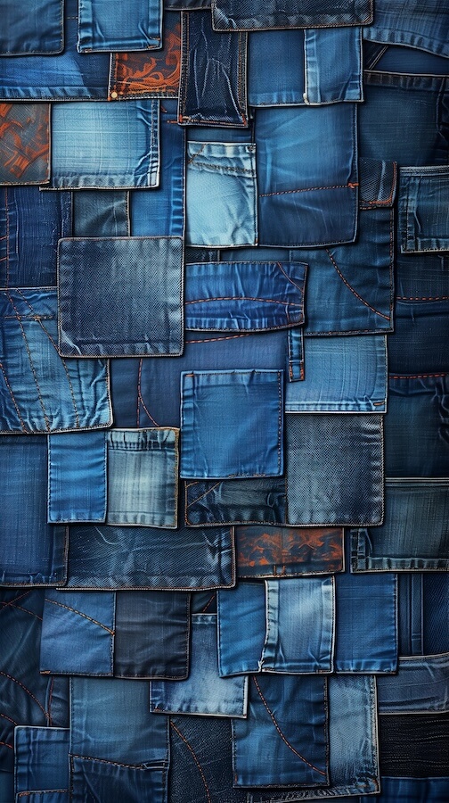 pattern-made-of-jeans-patchwork