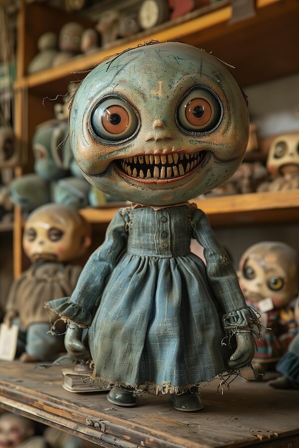 unusual-mechanical-doll-with-realistic-very-large-eyes-and-smiling