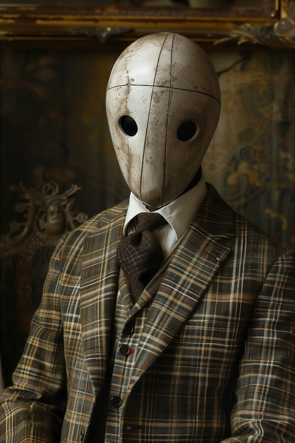 anthropomorphic-mannequin-wearing-an-old-fashioned-suit