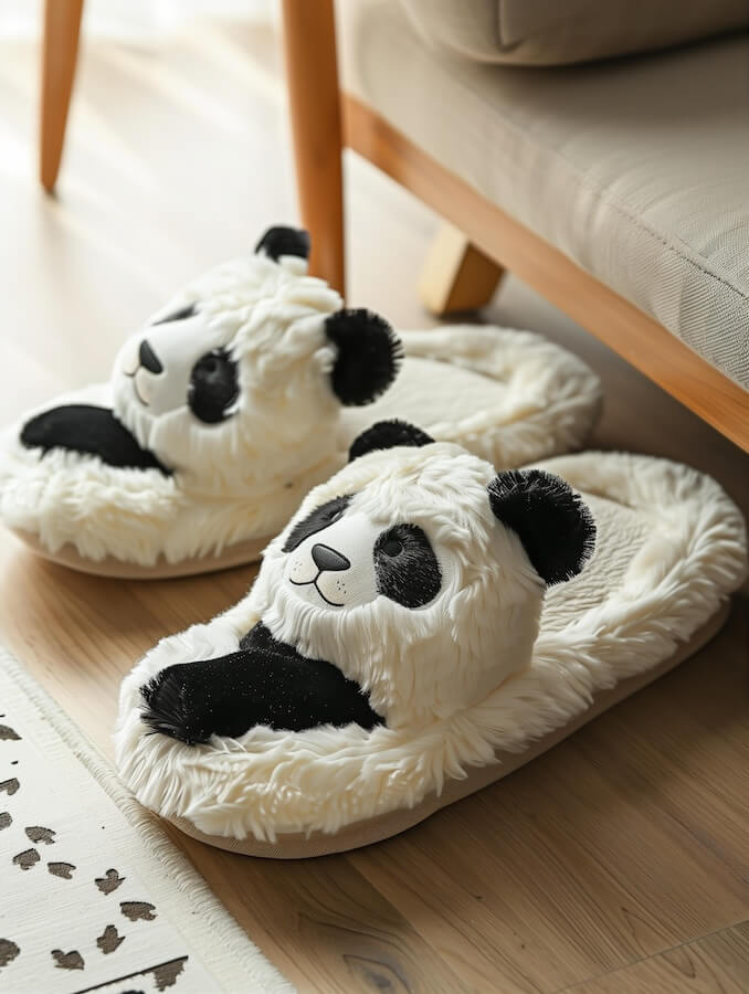 pair-of-cartoon-panda-cotton-slippers-with-a-simple-and-cute-design