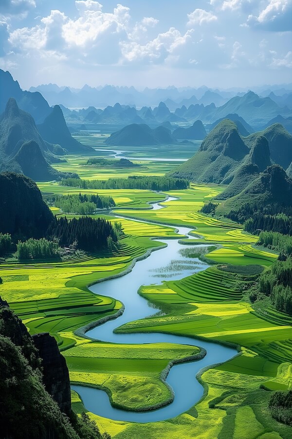 birds-eye-view-of-the-magnificent-landscape-of-yangshuo