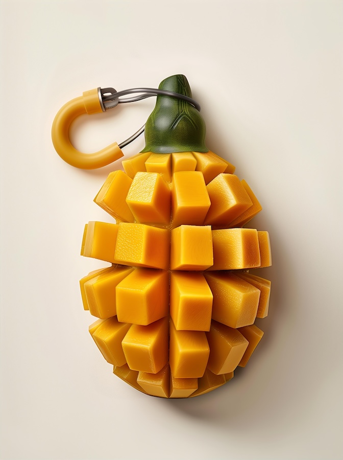 a-hand-grenade-made-of-mango