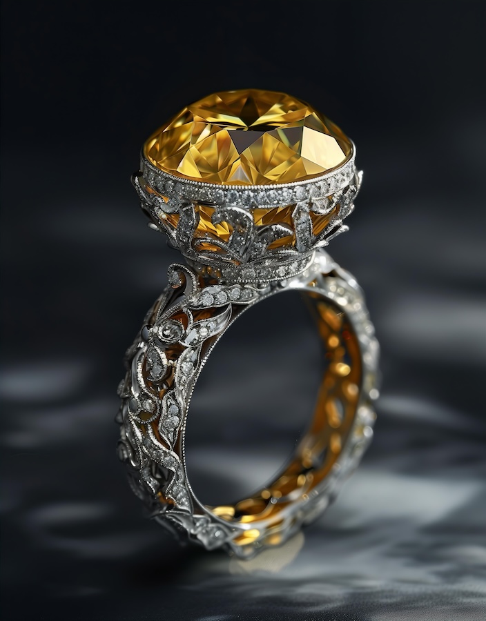 yellow-sapphire-ring-with-intricate-designs-and-filigree
