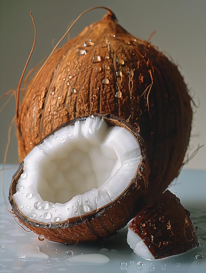 coconut-with-water-droplets-on-the-outside-and-inside