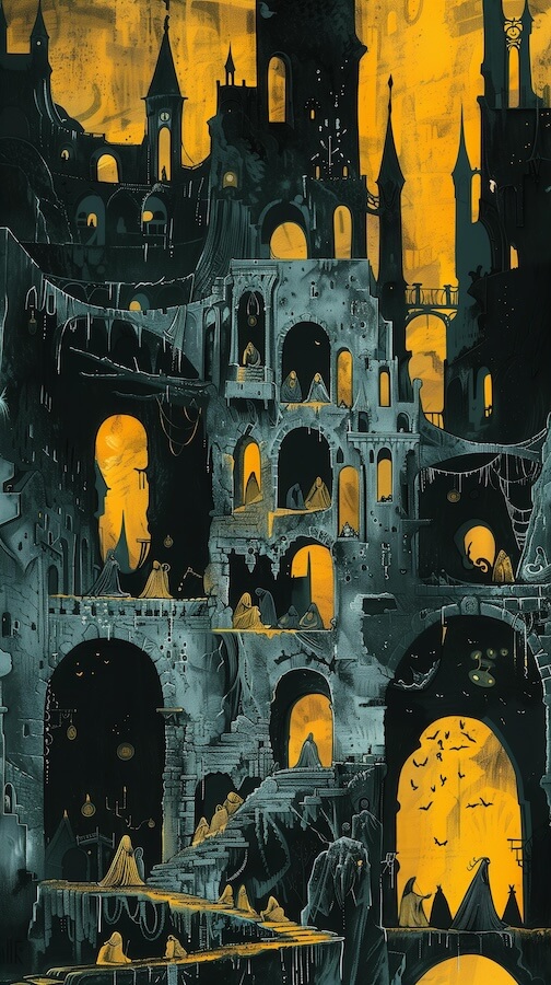 dark-fantasy-lithograph-of-an-underground-city