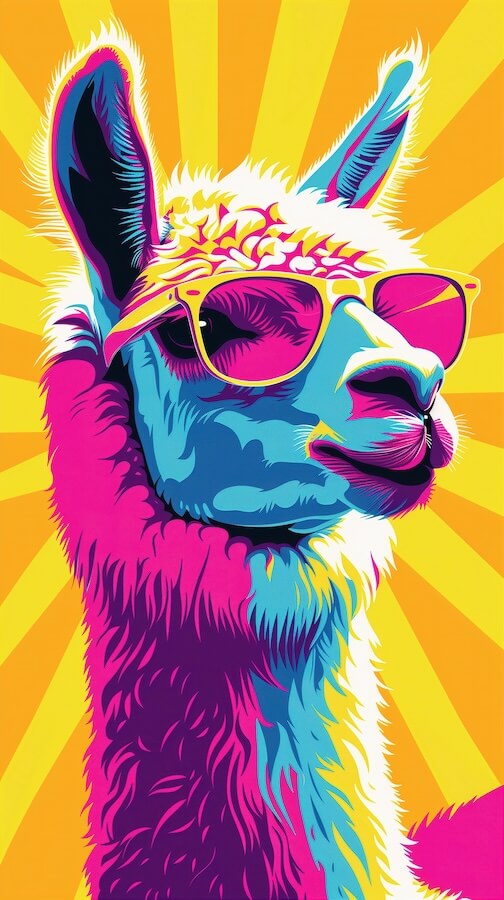 digital-vector-art-illustration-of-an-alpaca-wearing-sunglasses