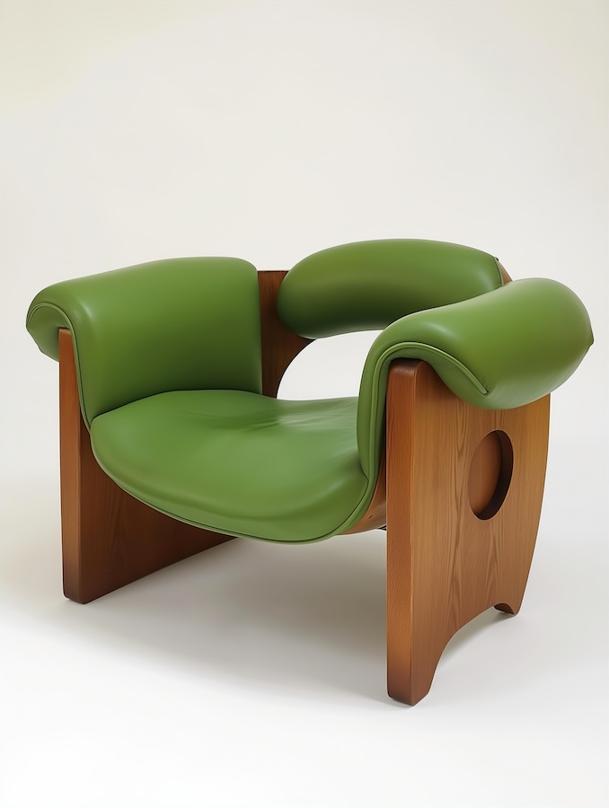 green-leather-lounge-chair-with-wooden-legs