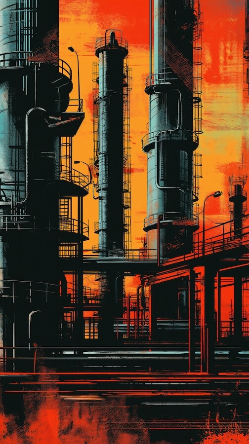 industrial-landscape-of-an-oil-production-plant