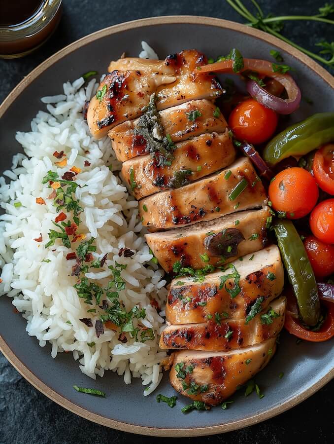 plate-of-grilled-chicken-with-rice-and-vegetables