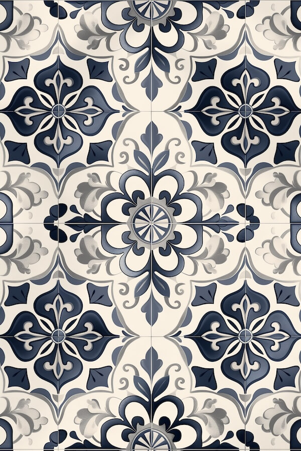 pattern-of-intricate-tile-designs-in-navy-blue-and-grey