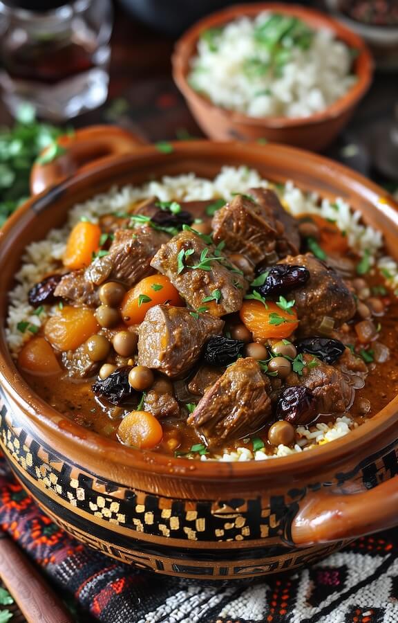 traditional-moroccan-lamb-tagine-with-chickpeas